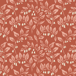 Cottage Flowers MAS10832-PR Pink/Red  Susie Hetherington