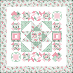 Garden Picnic A Stitch in Time BOM Quilt Project Image Garden Picnic A Stitch in Time BOM Quilt Project Image
