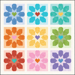 Beautiful Basics Flower Love Quilt Project Image Beautiful Basics Flower Love Quilt Project Image