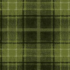 Holly Jolly Flannel MASF10896-G Green Bonnie Sullivan Fabric Image