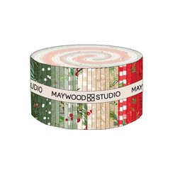 Winter Wreaths ST-MASWIWR  Maywood Studio Fabric Image