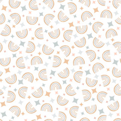 Honey Bunny MAS10916-W White Maywood Studio Fabric Image