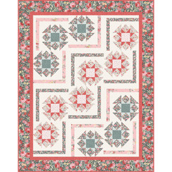 La Fleur Flannel Cosmic Ladder Quilt Project Image La Fleur Flannel Cosmic Ladder Quilt Project Image