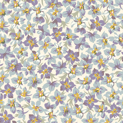 Marlowe MAS10944-E Cream Maywood Studio Fabric Image