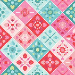 Sweet Shoppe MASC11032-Z Multi Kimberbell Fabric Image