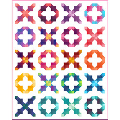Gelato Knots & Crosses 2.0 Quilt Project Image