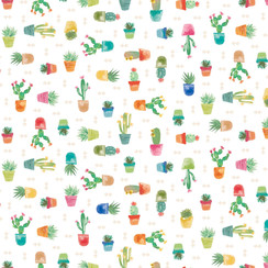 Desert Dreams MAS10984-W White Maywood Studio Fabric Image