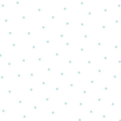 Kimberbell Basics Flannel MASF8210-WQ2 White/Aqua Kimberbell Fabric Image