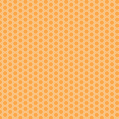Kimberbell Basics Flannel MASF8256-O2 Orange Kimberbell Fabric Image