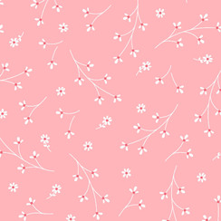 Kimberbell Basics Flannel MASF8260-P2 Pink Kimberbell Fabric Image