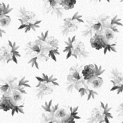 Moonlit Walk MAS11011-W White Maywood Studio Fabric Image