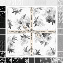 Moonlit Walk MAS11011-W White Maywood Studio Precut Image