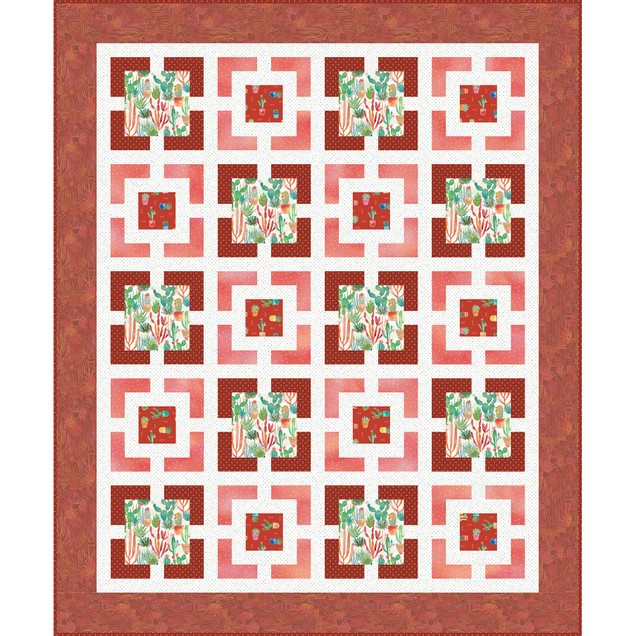 Desert Dreams Out West Quilt Free Pattern Project Image