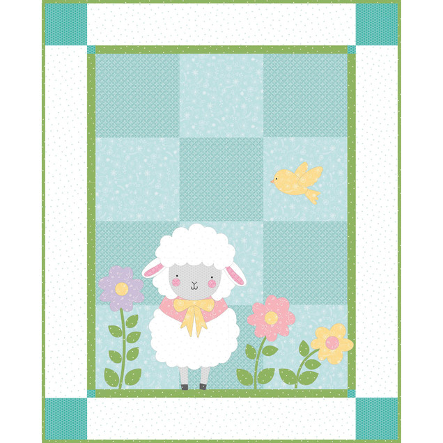 Kimberbell Basics Flannel Lulubelle Quilt Project Image