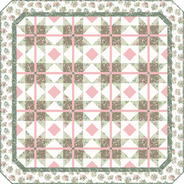 Terrace Blooms Summer Days Quilt Project Image