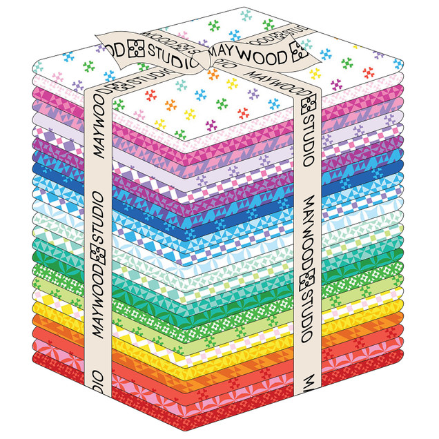 Colorblock Party FQ-MASCOPA  Maywood Studio Fabric Image