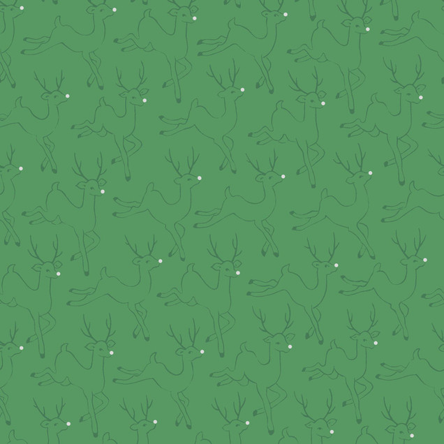 Merry Mix MASM11112-G Green Maywood Studio Fabric Image