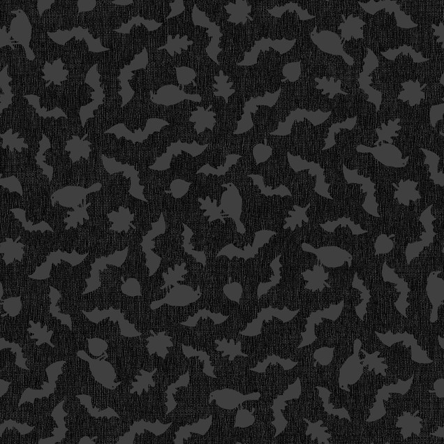 Pumpkin Grove MAS11185-J Black Maywood Studio Fabric Image