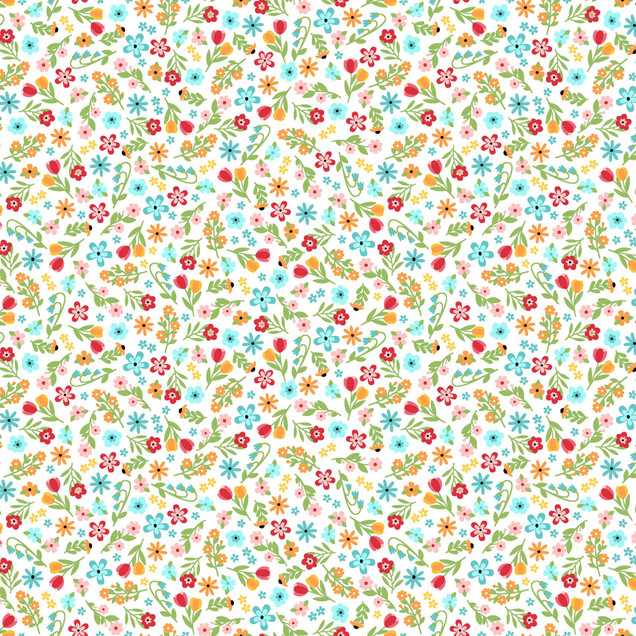 Sippin' on Sunshine MAS11074-Z Multi  Kimberbell Fabric Image