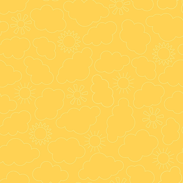 Sippin' on Sunshine MAS11077-S Yellow  Kimberbell Fabric Image