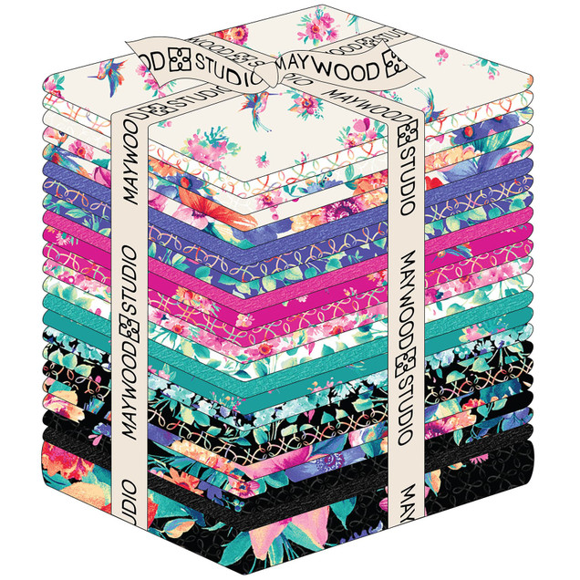 Summer Buzz FQ-MASSUBU  Maywood Studio Fabric Image