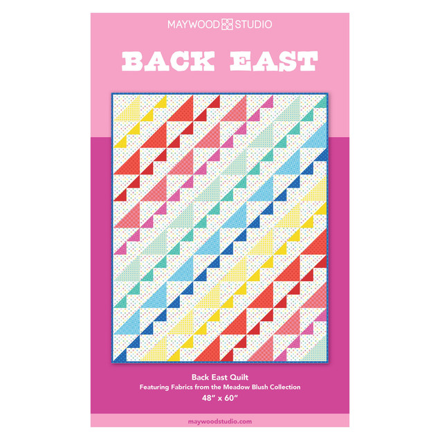 Colorblock Party Back East Quilt Free Pattern Project Image