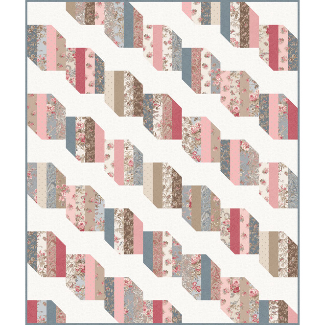 Meadow Blush Runway Quilt Project Image