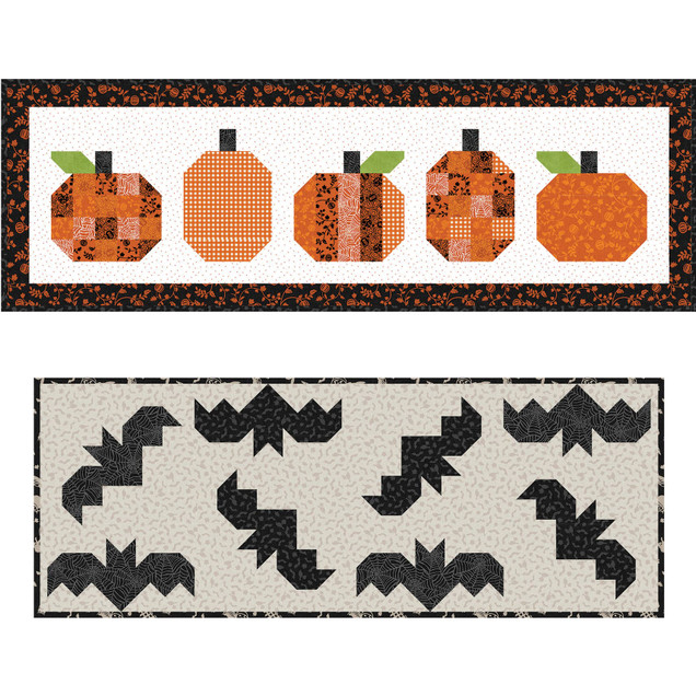 Pumpkin Grove Modern Holiday Table Runners Project Image