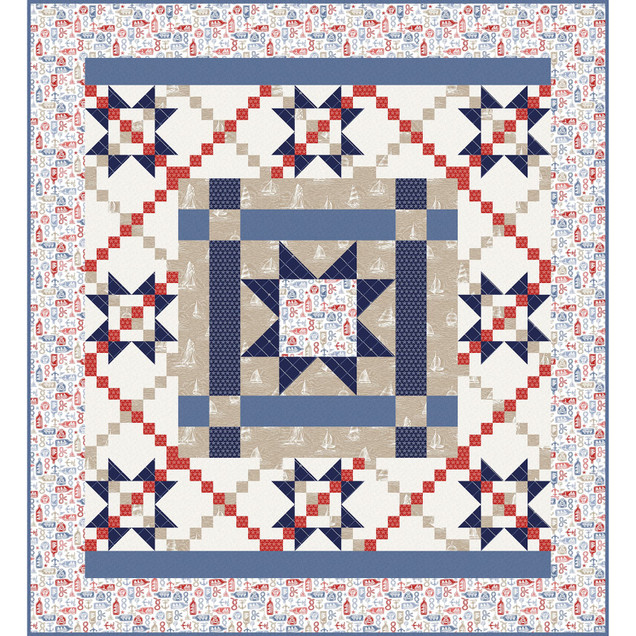 Regatta Days Seaside Dreams Quilt Project Image