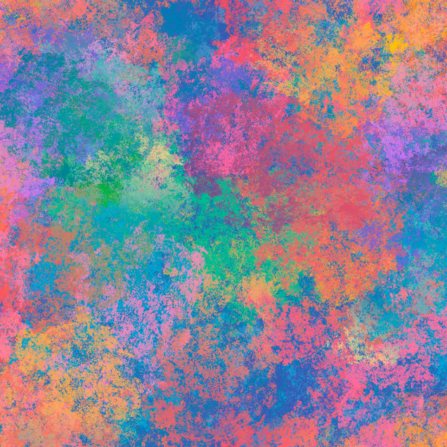 Harmony 108" Quilt Backs MASQB11230-Z Rainbow Maywood Studio Fabric Image