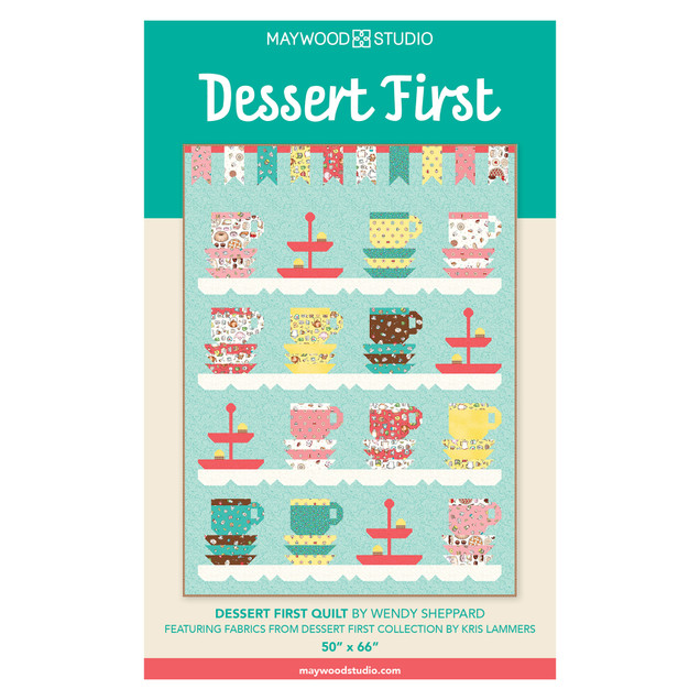 Dessert First Quilt Pattern Cover Image