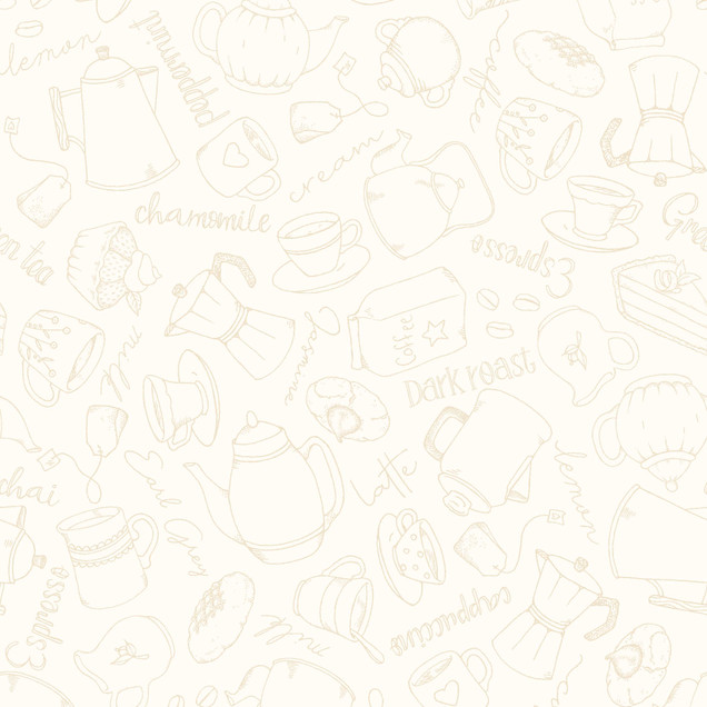 Dessert First MAS11229-E Cream Kris Lammers Fabric Image