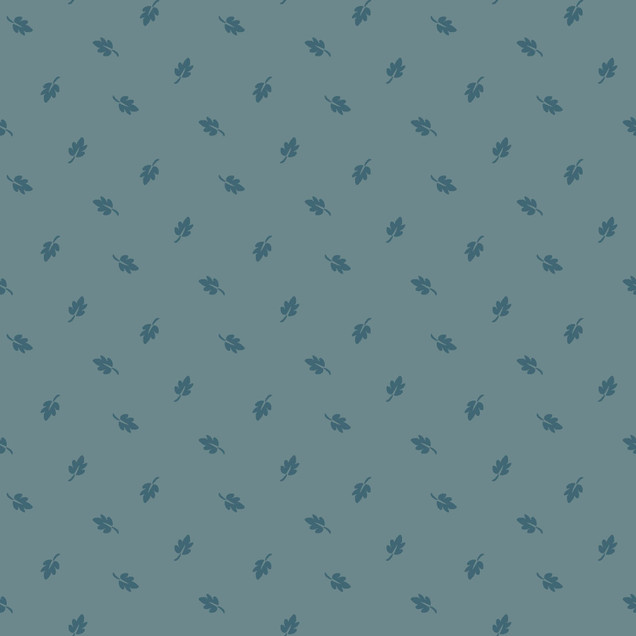 Midnight Bloom MAS11267-Q Teal Blue Maywood Studio Fabric Image