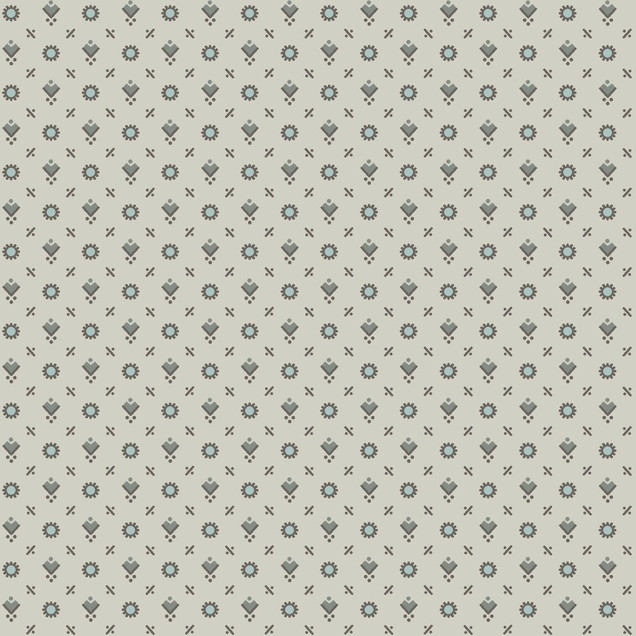 Midnight Bloom MAS11268-E Cream Maywood Studio Fabric Image
