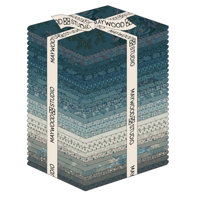 Midnight Bloom FQ-MASMIDB  Maywood Studio Precut Image