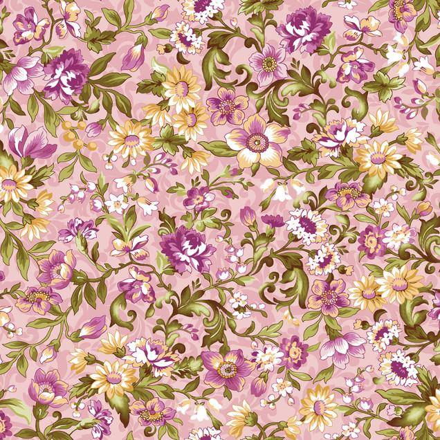 Veranda MAS11053-P Pink Maywood Studio Fabric Image