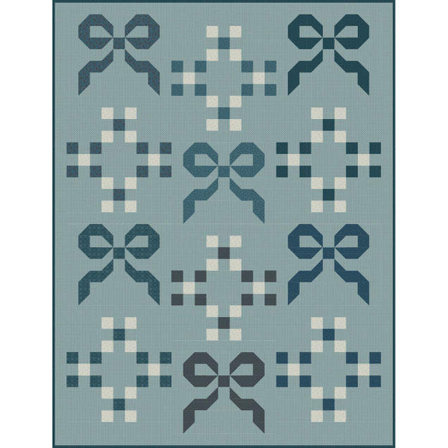 Bow Patch Quilt Free Pattern Project Image Midnight Bloom