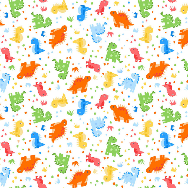 Playtime Flannel MASF10452-W White Maywood Studio Fabric Image