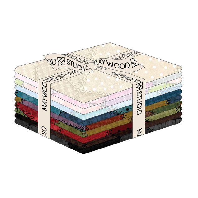 Patchwork Woolies Flannel FQ-MASPWOF  Bonnie Sullivan Precut Image