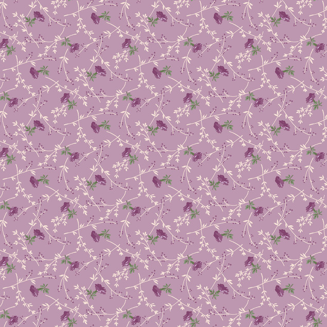Courtland MAS11325-V Violet Maywood Studio Fabric Image