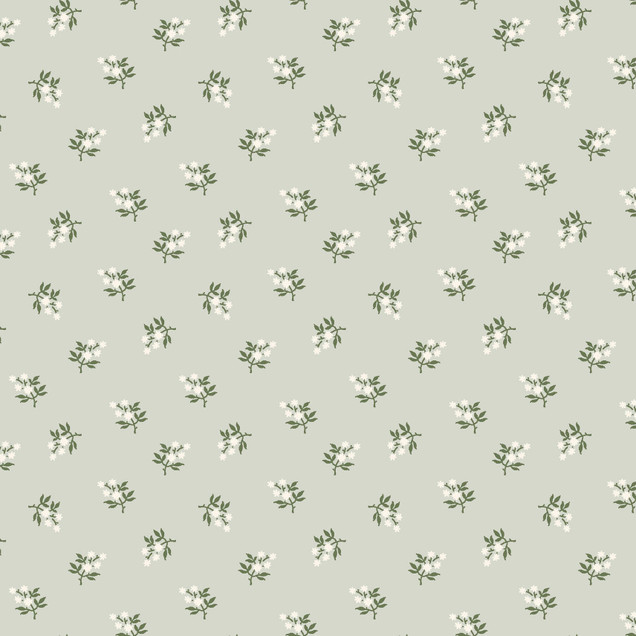 Courtland MAS11326-G Mint Green Maywood Studio Fabric Image