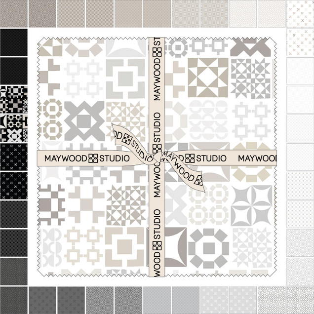 Colorblock Party Neutrals SQ-MASCOPN  Maywood Studio Ruler Image