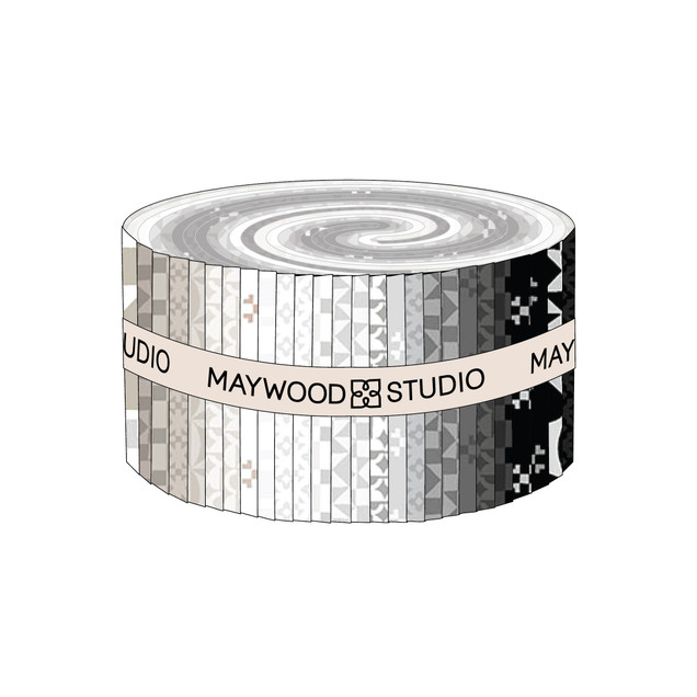 Colorblock Party Neutrals ST-MASCOPN  Maywood Studio Fabric Image