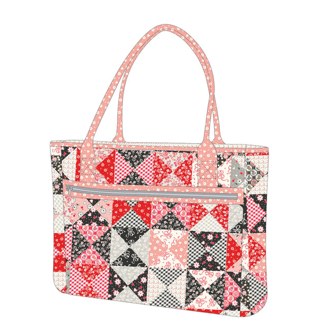 Dear Sweetheart Stitch and Stash Tote Project Image