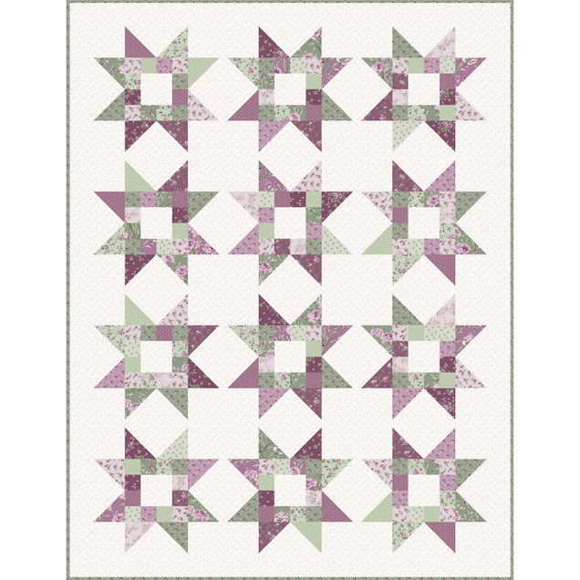 Courtland Quilty Stars Quilt Project Image