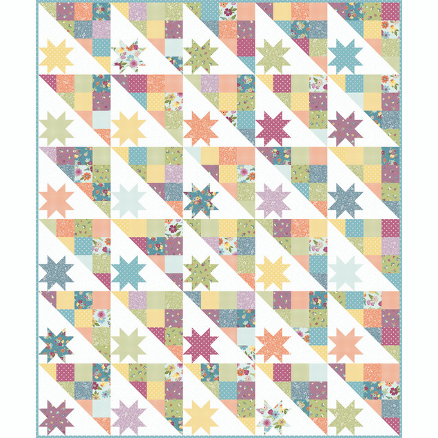 Cottontail Farm Hodgepodge Quilt Project Image