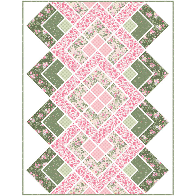 Garden Club Modern Lace Quilt Project Image