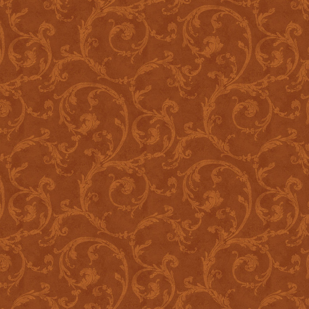 Hazelwood MAS11306-O Orange Maywood Studio Fabric Image