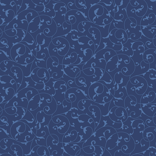 Sweetbriar MAS11445-B Blue Maywood Studio Fabric Image