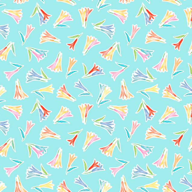 Marisol MAS11495-Q Aqua Maywood Studio Fabric Image